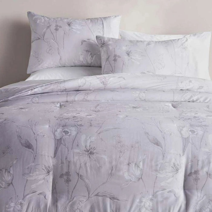 Tree Umbra 3-Piece Queen Comforter Set 200X240Cm - Grey