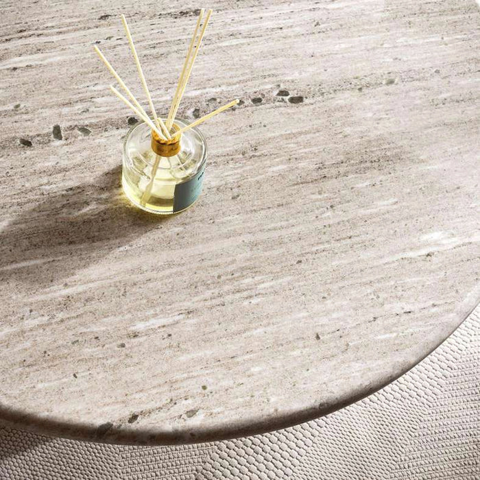 Trevi Coffee Table Marble - Beige & Brown