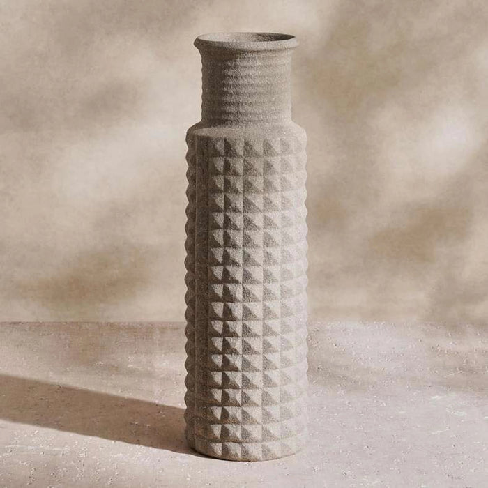 Trevi Polyresin Vase 20X20X64Cm - Brown