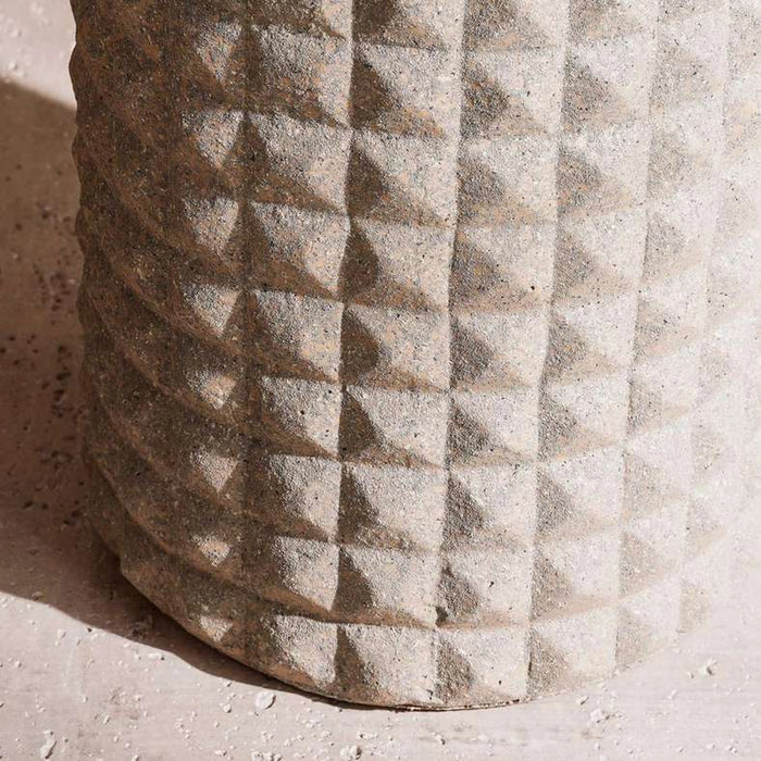 Trevi Polyresin Vase 25X25X97Cm - Brown