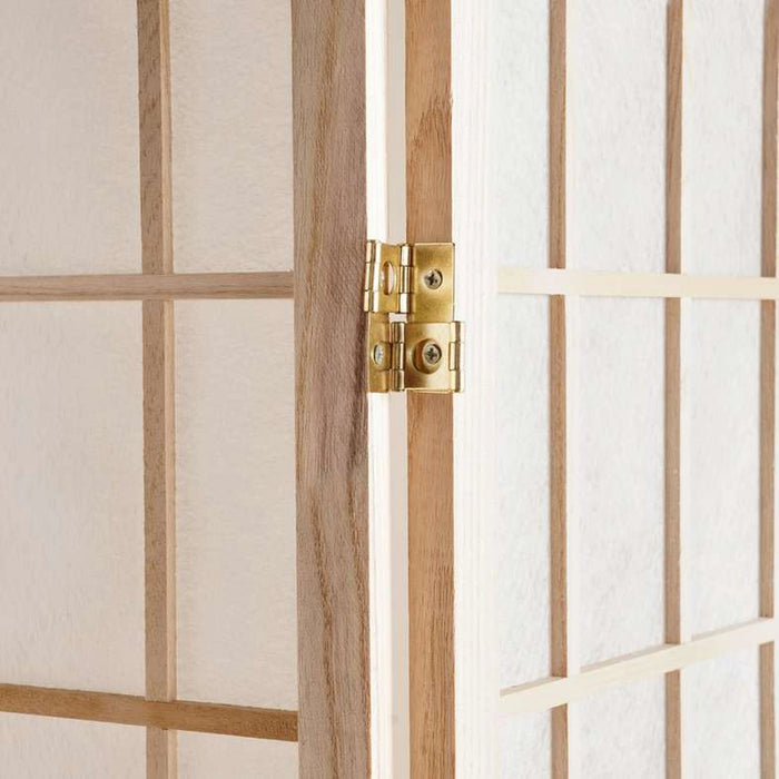 Trevon Shoji Screen 3-Panel Room Divider 40X170Cm - Natural