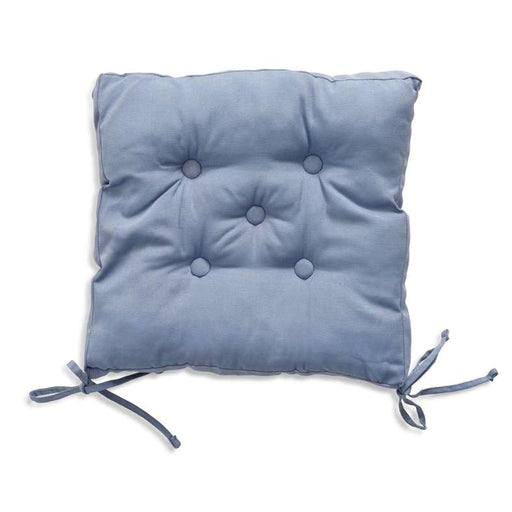 Trevor Textured Chairpad 40X40+3cm - Light Blue Pan Home
