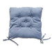 Trevor Textured Chairpad 40X40+3cm - Light Blue Pan Home