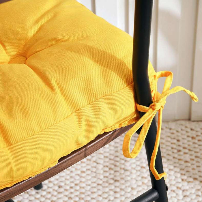 Trevor Textured Chairpad 40X40+3Cm - Yellow