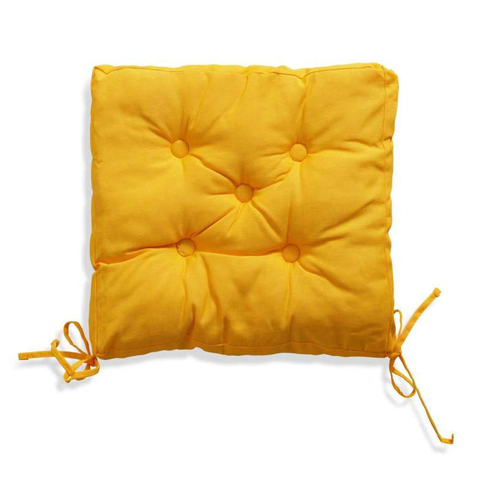 Trevor Textured Chairpad 40X40+3Cm - Yellow