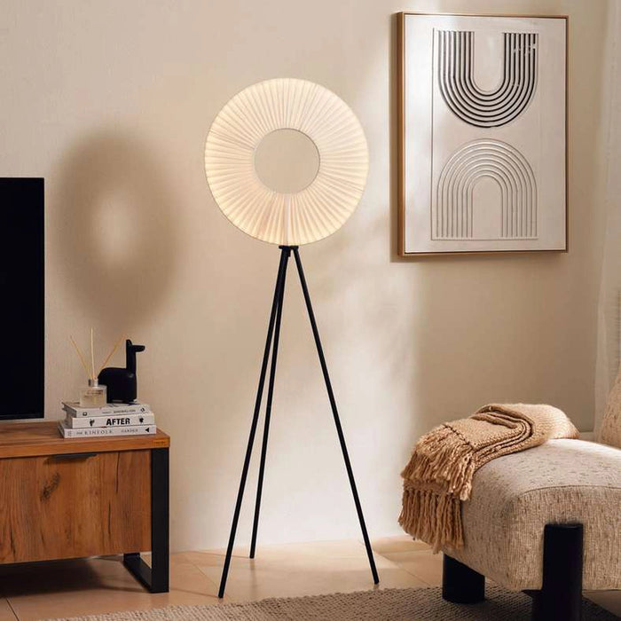 Treyton Led 30W Warm Floor Lamp 300K Warm White 50X50X150Cm - Black