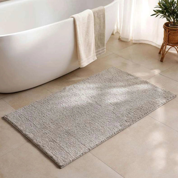 Trinity Shaggy Bathmat - Beige - 50x80 cm Pan Home