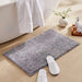 Trinity Shaggy Bathmat - Grey Pan Home