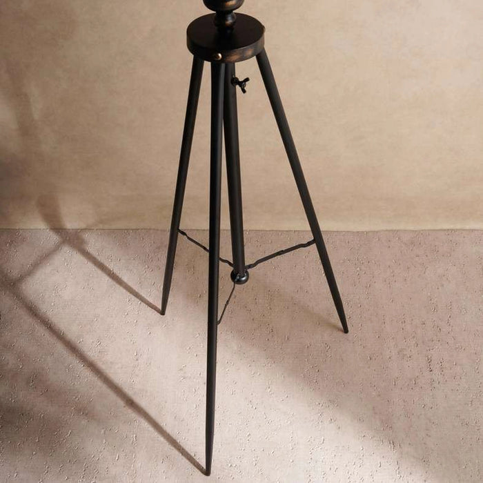 Tripod Vintage Gear Floor Clock 51X47X156Cm -Antique Brass