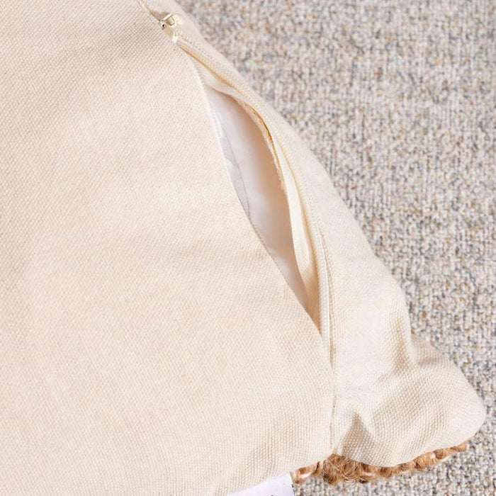 Trivor Handwoven Cushion Cover 35X50Cm - Natural