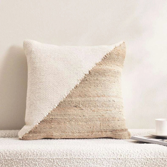 Trivor Handwoven Cushion Cover 50X50Cm - Natural