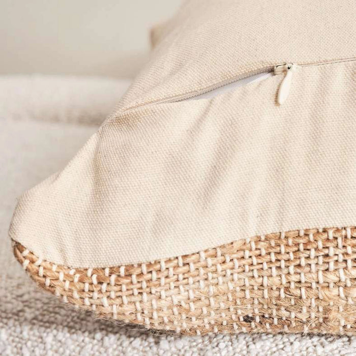 Trivor Handwoven Cushion Cover 50X50Cm - Natural