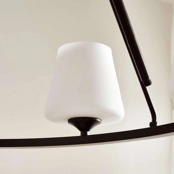 Tronix 10-Light E-27 Chandelier 107X107X71Cm - Matte Black