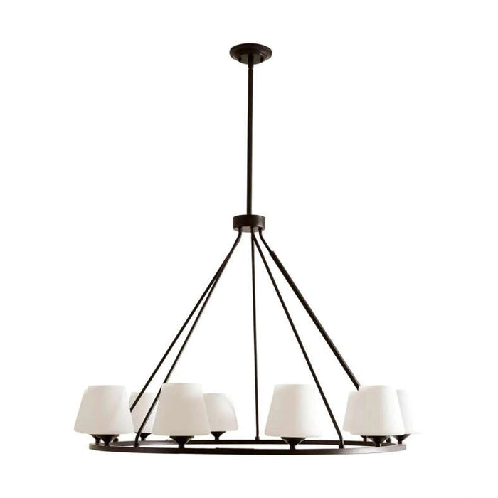 Tronix 10-Light E-27 Chandelier 107X107X71Cm - Matte Black