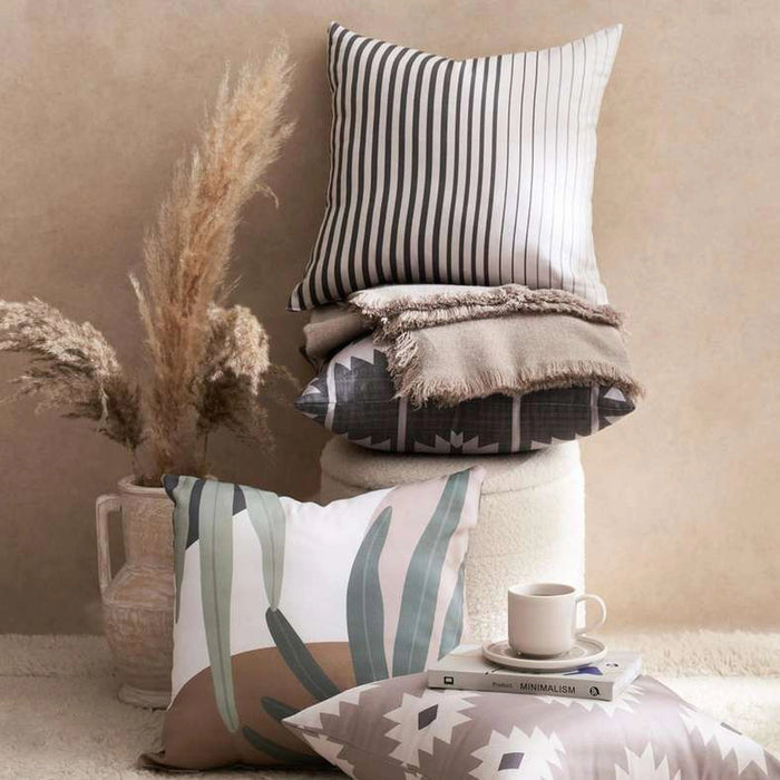 Tropical Printed Filled Cushion 45X45 cm-Multi Pan Home