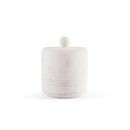 Troy Cotton Jar 8.9X8.9X11.2Cm - White PAN HOME