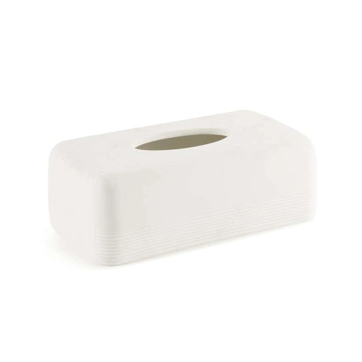 Troy Tissue Box Cover 31X10X17.5Cm - White PAN HOME