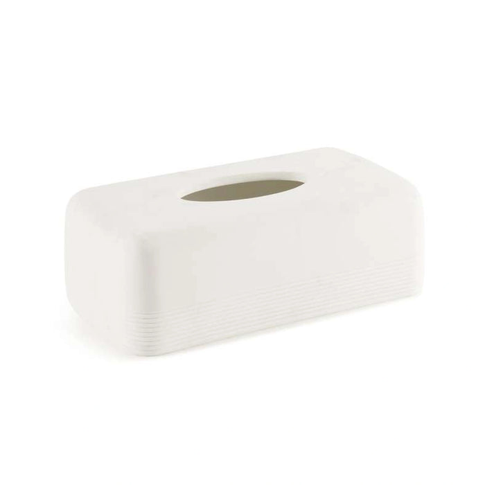 Troy Tissue Box Cover 31X10X17.5Cm - White