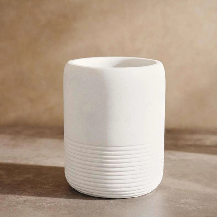 Troy Tumbler 7.5X7.5X9.3Cm - White