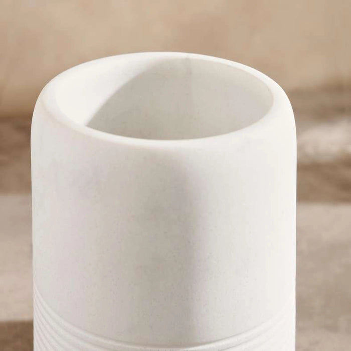 Troy Tumbler 7.5X7.5X9.3Cm - White
