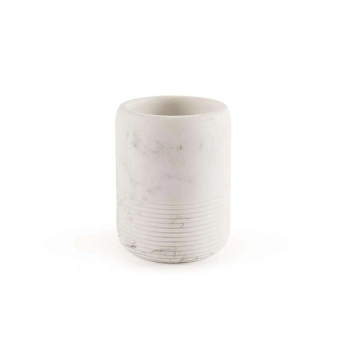 Troy Tumbler 7.5X7.5X9.3Cm - White
