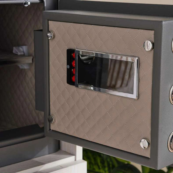Truston Biometric And Anti Theft Safe 35X40X32 Cm - Dark Grey