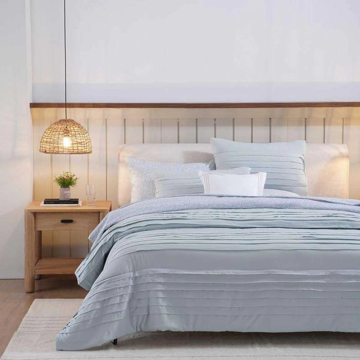 Ttc Adrianna 8-Piece Bed In A Bag 240X260Cm - Ice Blue