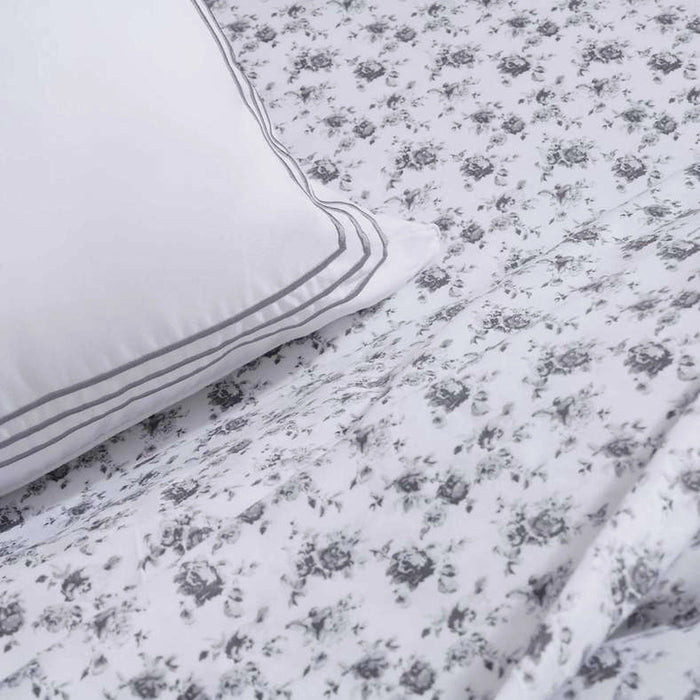 Ttc Adrianna 8-Piece Bed In A Bag 240X260Cm - Washed Black