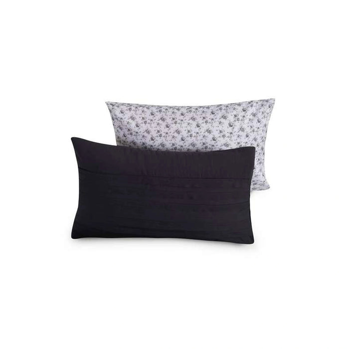 Ttc Adrianna 8-Piece Bed In A Bag 240X260Cm - Washed Black