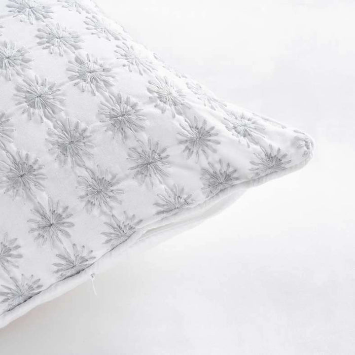 Ttc Crinkle Paisley Textured 5-Piece Queen Comforter Set 200X240Cm - White