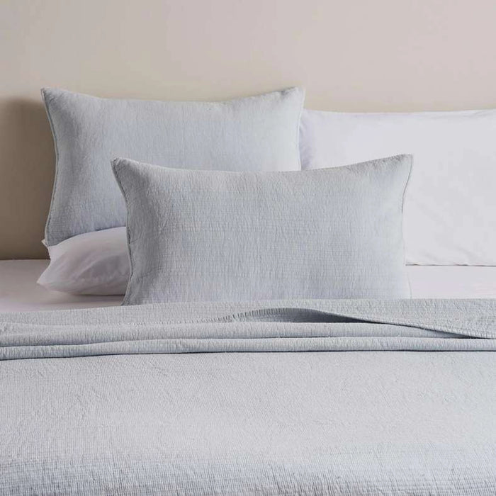 Ttc Daytona 3-Piece Quilted Bedspread Set 220X240Cm - Whisper Blue