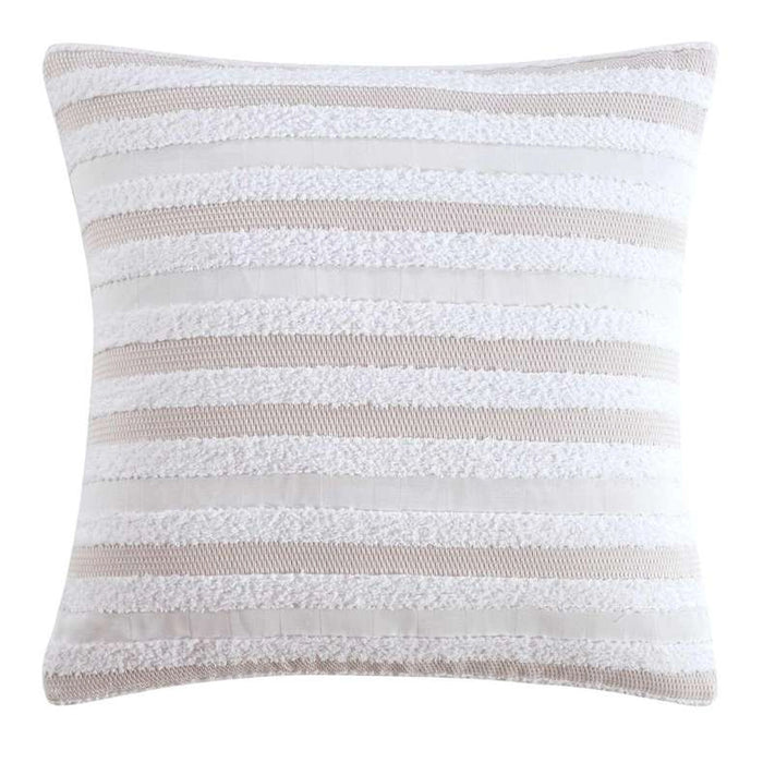Ttc Dorsey Stripe 10-Piece King Bed In A Bag 240X260Cm - Lilac Ash