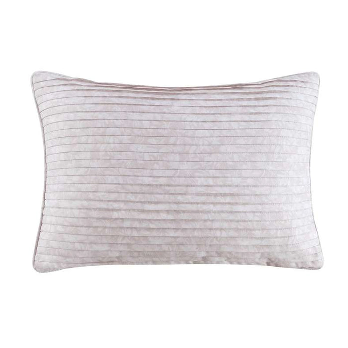 Ttc Dorsey Stripe 10-Piece King Bed In A Bag 240X260Cm - Lilac Ash