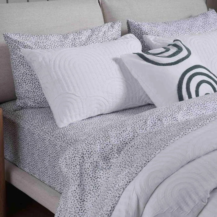 Ttc Dreamcast Texture 8-Piece Bed In A Bag 240X260Cm - White