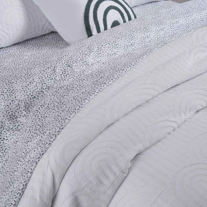Ttc Dreamcast Texture 8-Piece Bed In A Bag 240X260Cm - White
