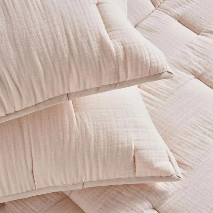 Ttc Winona 3-Piece Quilted Bedspread Set 220X240Cm - Flax