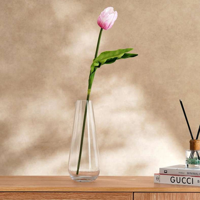 Tulip Artificial Flower Stem H64Cm - Pink