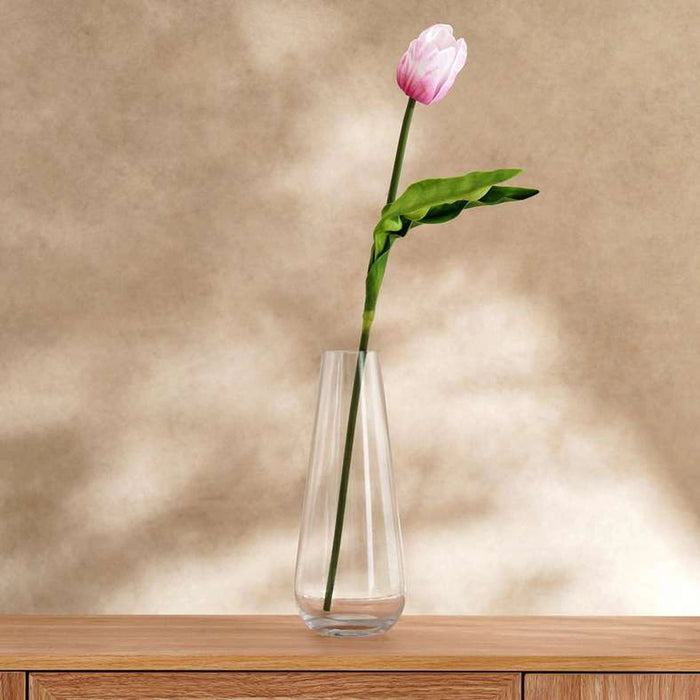 Tulip Artificial Flower Stem H64Cm - Pink