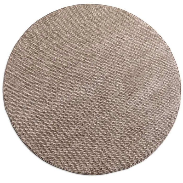 Tunis Textured Rug Dia 120Cm - Beige