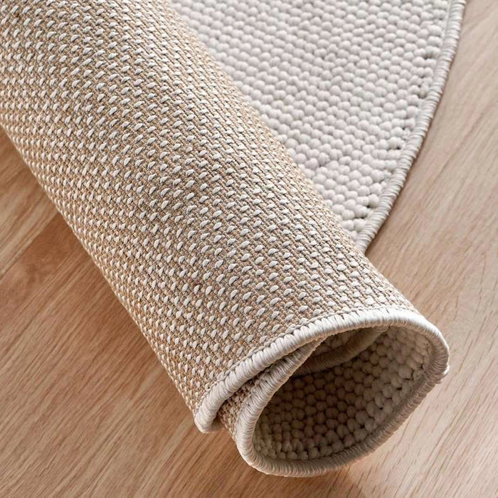 Tunis Textured Rug Dia 160Cm - Ivory