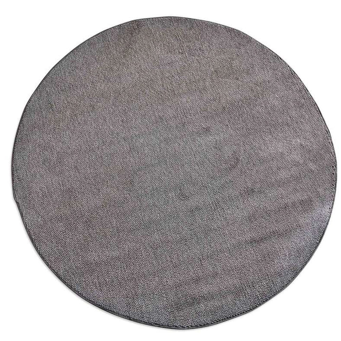 Tunis Textured Rug Dia 160Cm - Silver