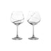 Turbulence 2-Piece Stemware Crystal Glass Set - Clear Pan Home