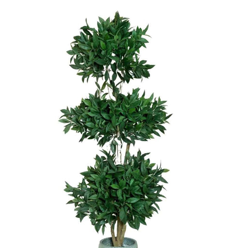 Twiggy Triple Topiary Tree Green H167Cm PAN HOME