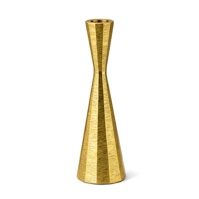 Twyla Metal Textured Tapered Candle Holder 6X6X20Cm - Gold