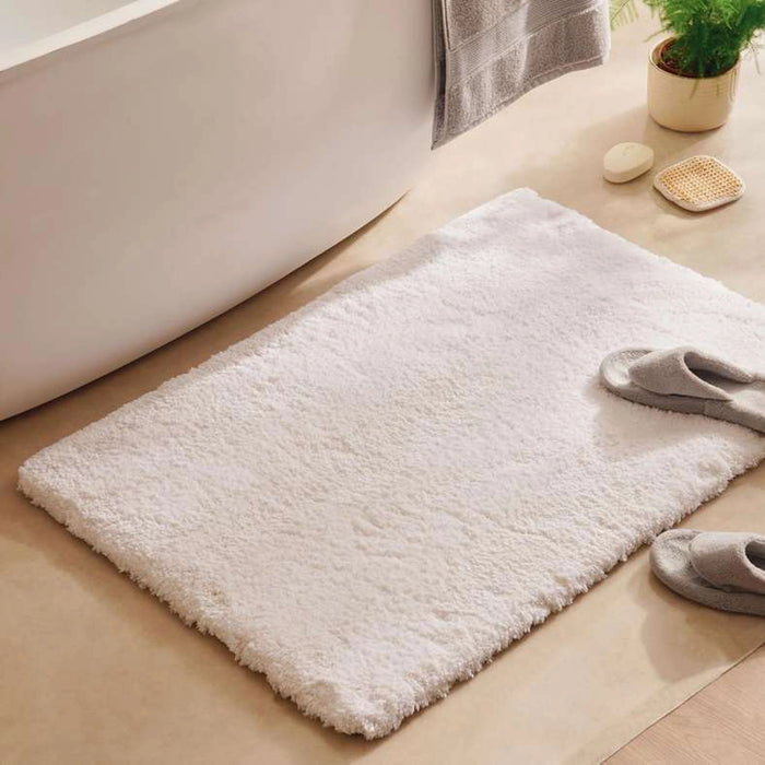 Ultima Microfiber Plush Bathmat 60X90Cm - Off White