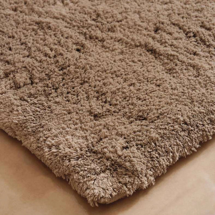 Ultima Microfiber Plush Bathmat 70X120Cm - Beige