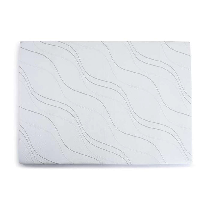Ultra Cool Gel Memory Foam Queen Mattress Topper 160X200X7Cm - White