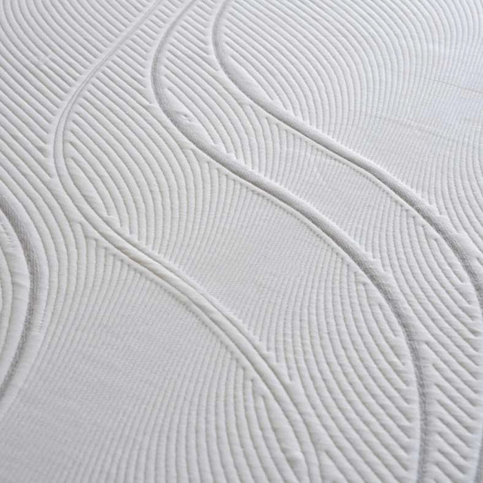 Ultra Cool Gel Memory Foam Single Mattress Topper 90X200X7Cm - White