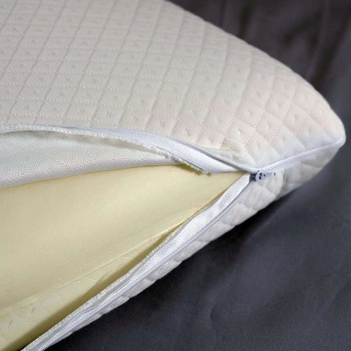 Ultra-Cool Memory Foam Cool Gel Pillow -White Pan Home