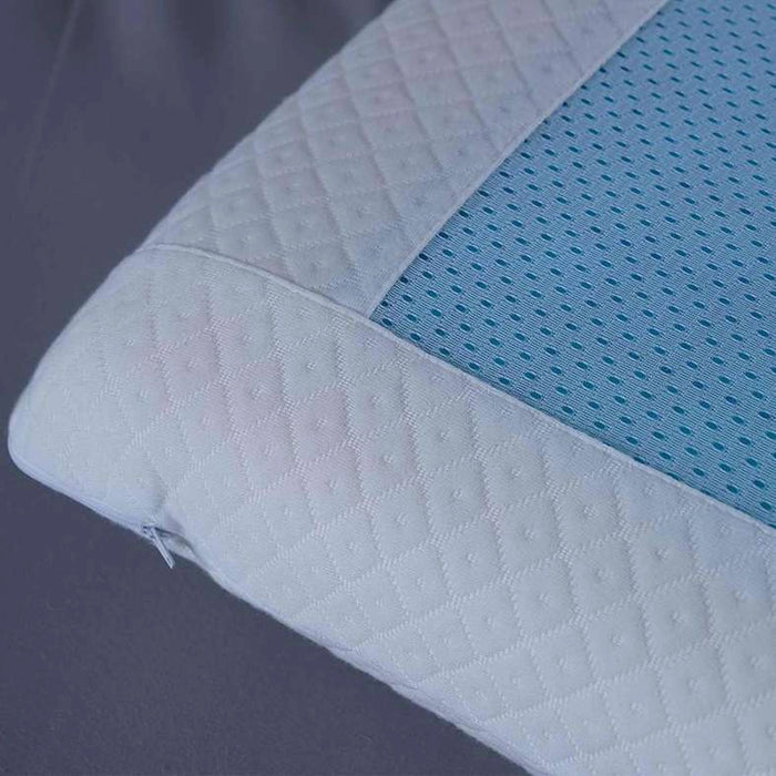 Ultra-Cool Memory Foam Cool Gel Pillow -White Pan Home